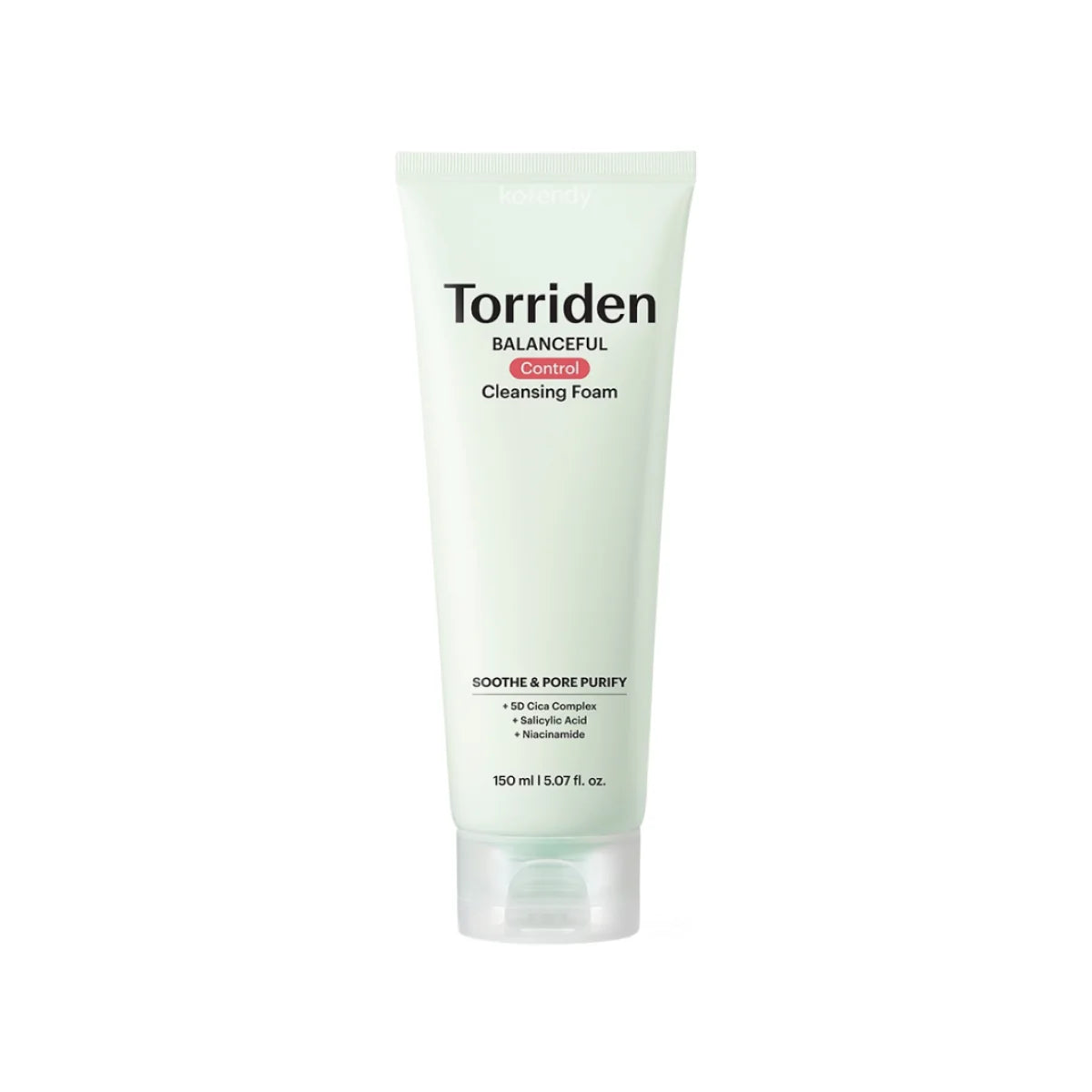 🍀 【TORRIDEN】Balanceful 積雪草深層控油潔面泡沫 (150ml) ✨