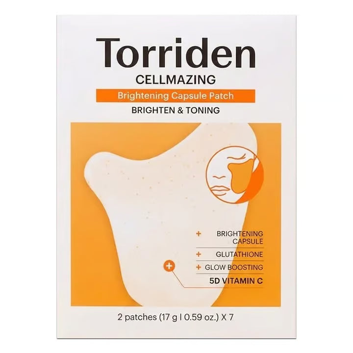 💛 【TORRIDEN】Cellmazing 複合維他命C煥亮淡斑膠囊貼 (7片裝) ✨